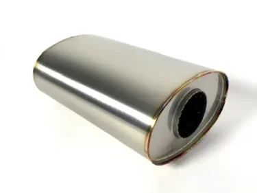 RVS K320 Demper Ø 76,1 mm | 135/215 mm | 310 mm lang