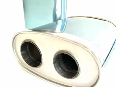 RVS Kleppendemper | Ø 76,1 – 63,5 mm