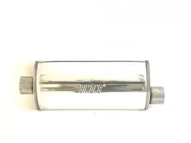 Uitlaat demper turbo Ø 76,1 | 140/220 | 500 mm lang